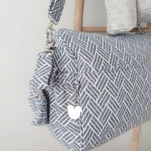 תיק החתלה חגיגה יוונית כחול