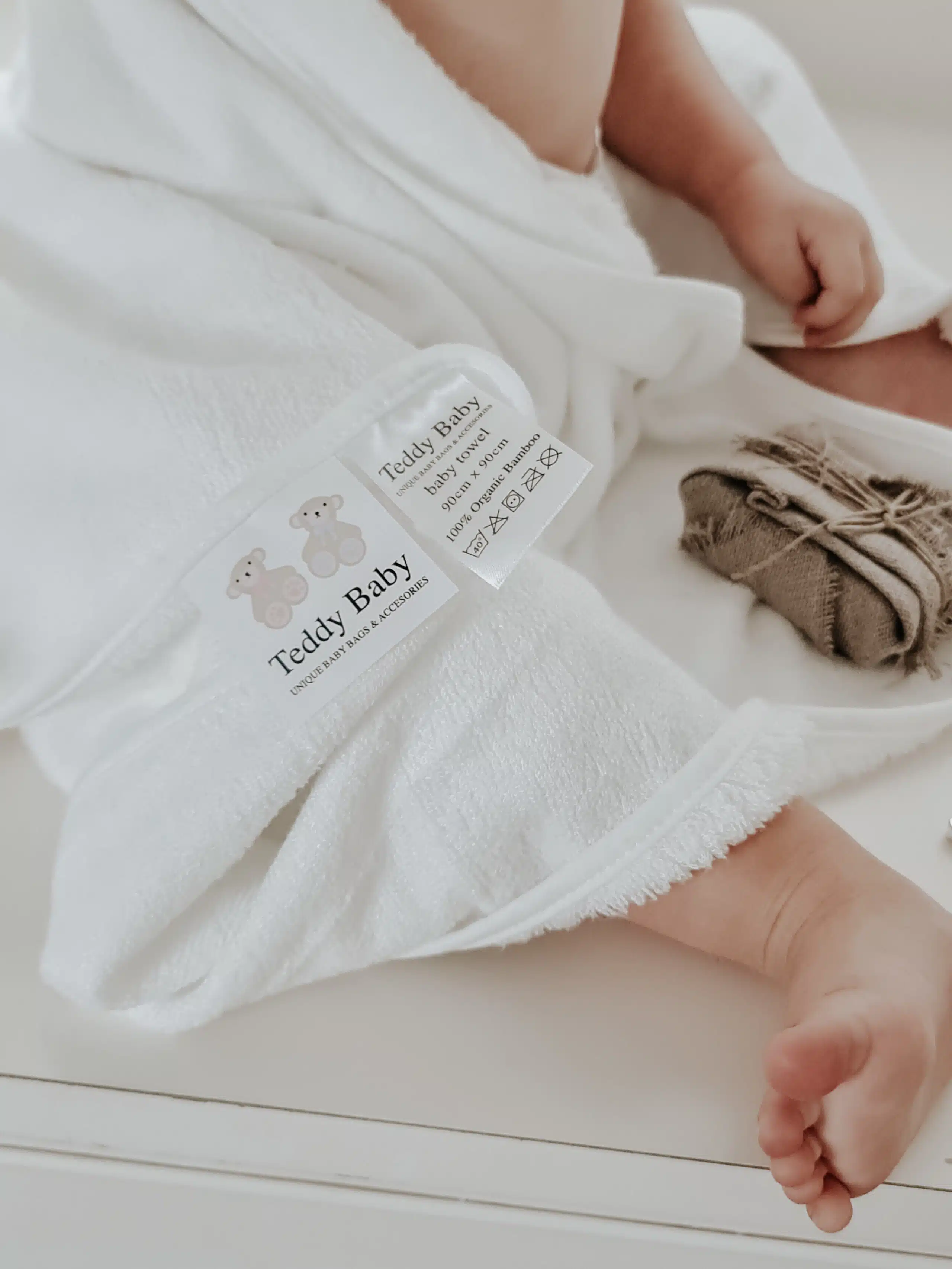 ⁦BABY TOWEL POMPOM GRAY⁩ – תמונה ⁦20⁩