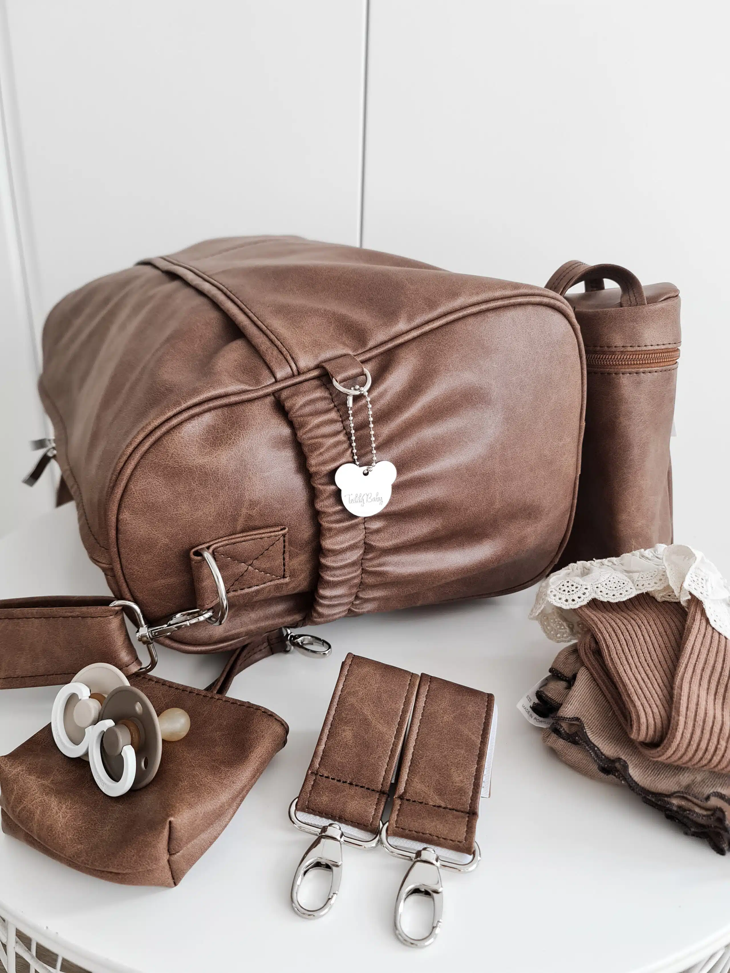 ⁦תיק החתלה - שוקולד⁩ – תמונה ⁦5⁩