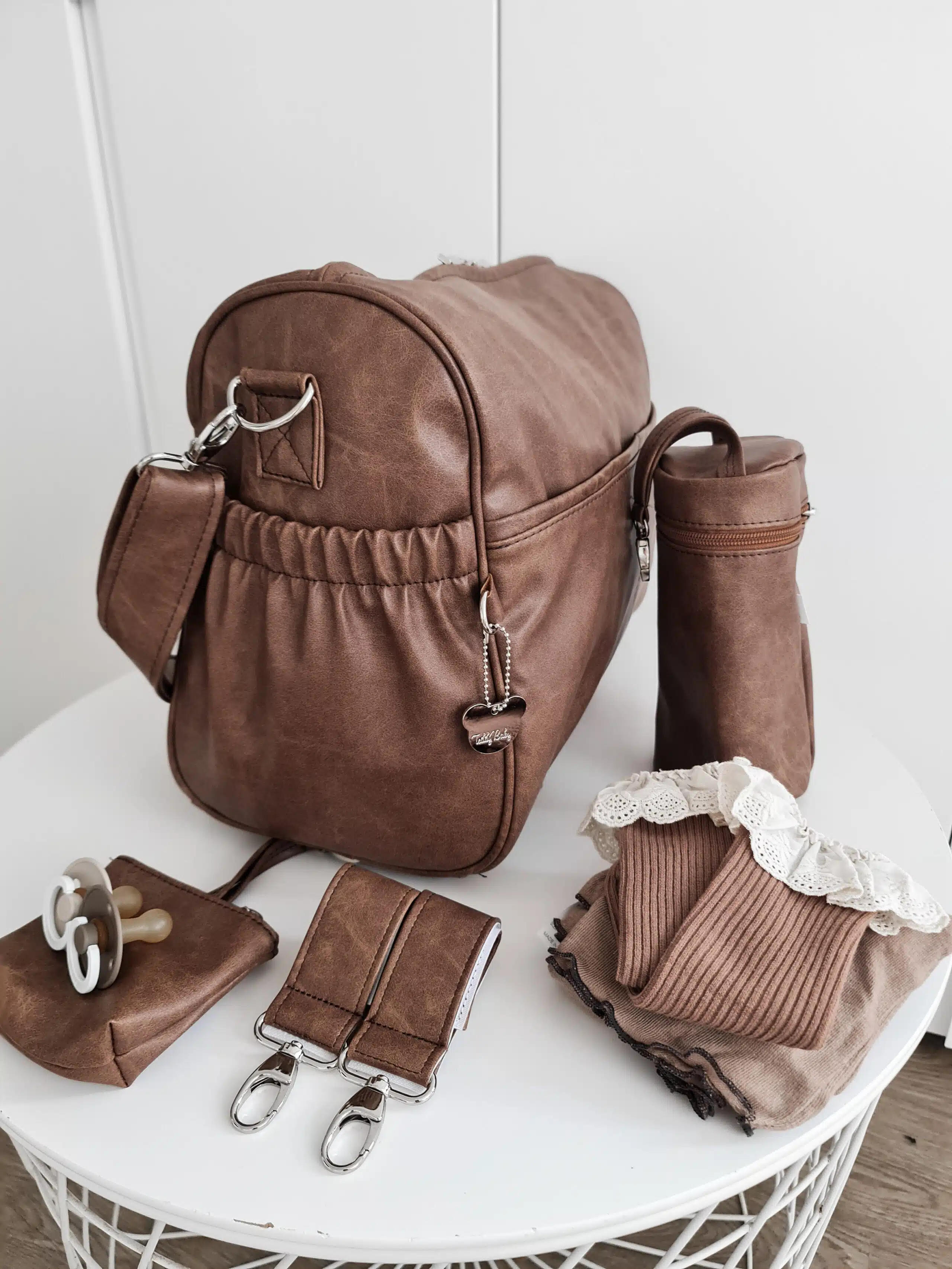 ⁦תיק החתלה - שוקולד⁩ – תמונה ⁦6⁩