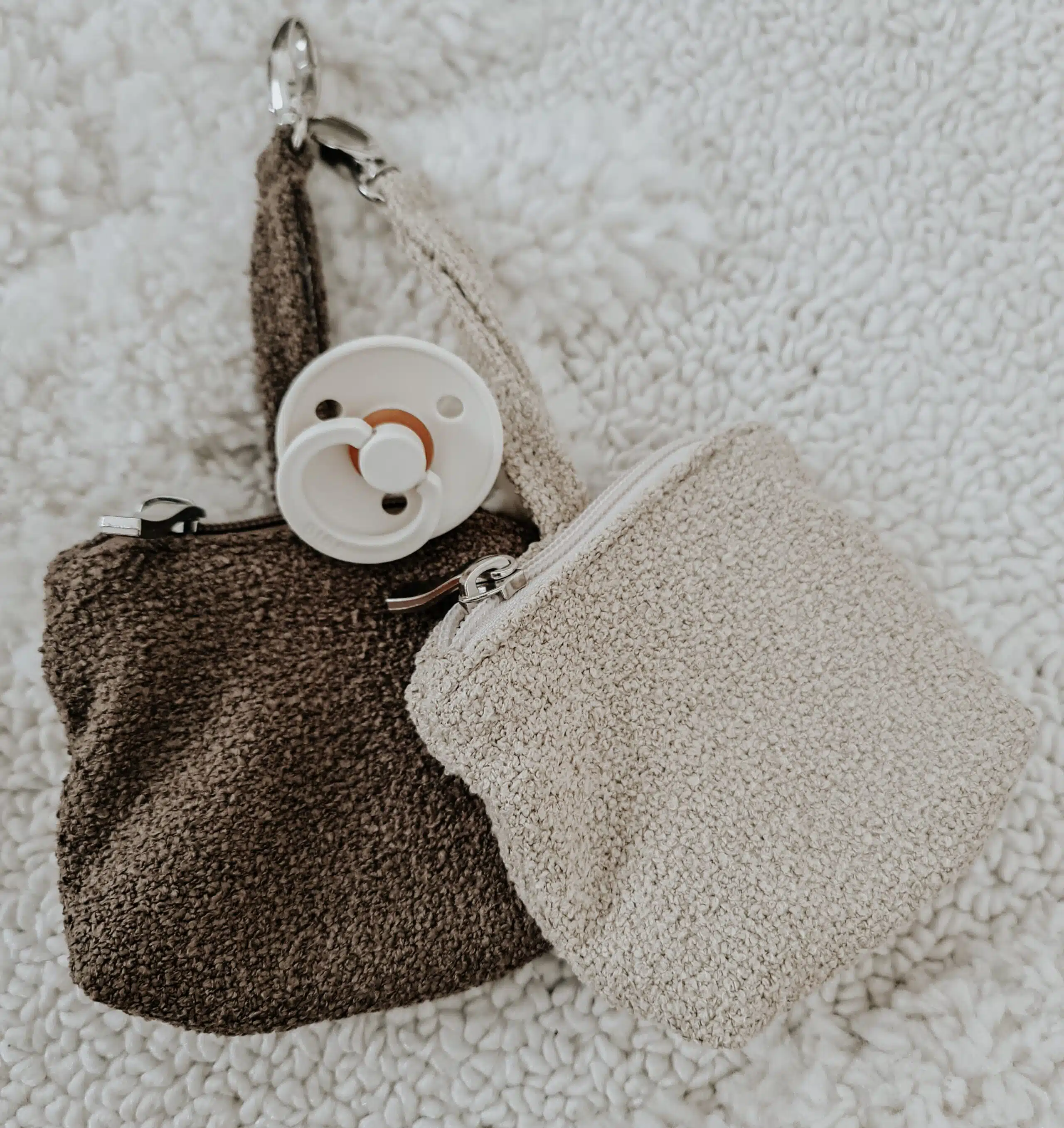 ⁦תיק החתלה - צמר חום⁩ – תמונה ⁦8⁩