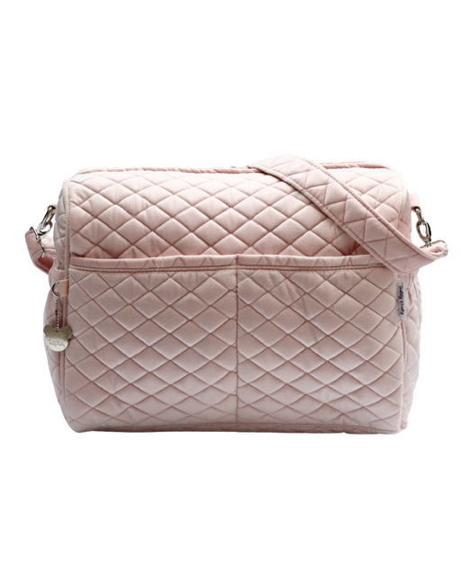 תיק החתלה - קוויליט ורוד בייבי